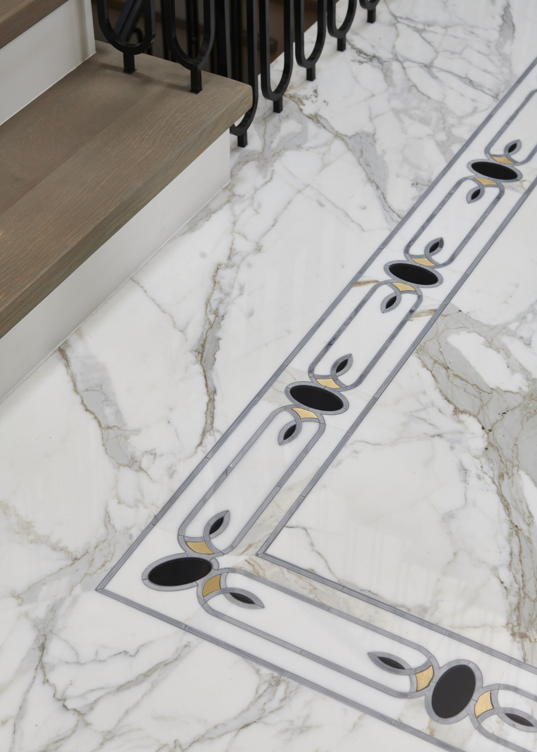 Tiled floor - details