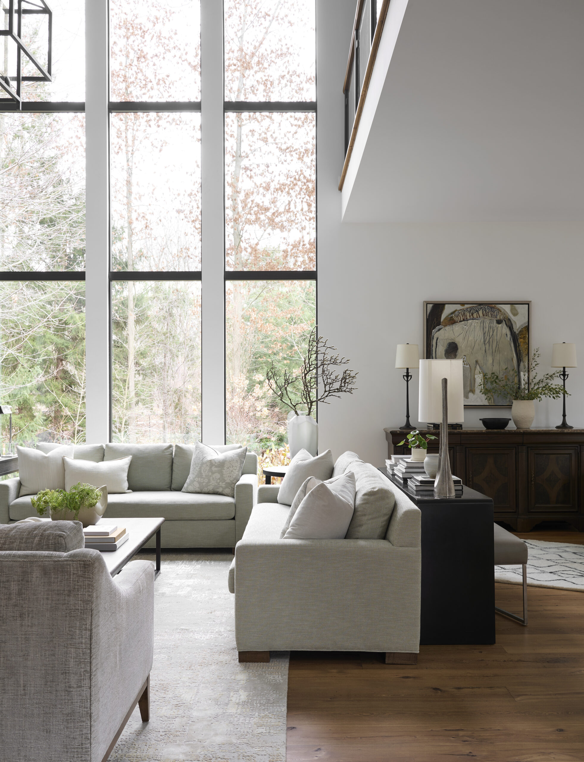 Couches in living room