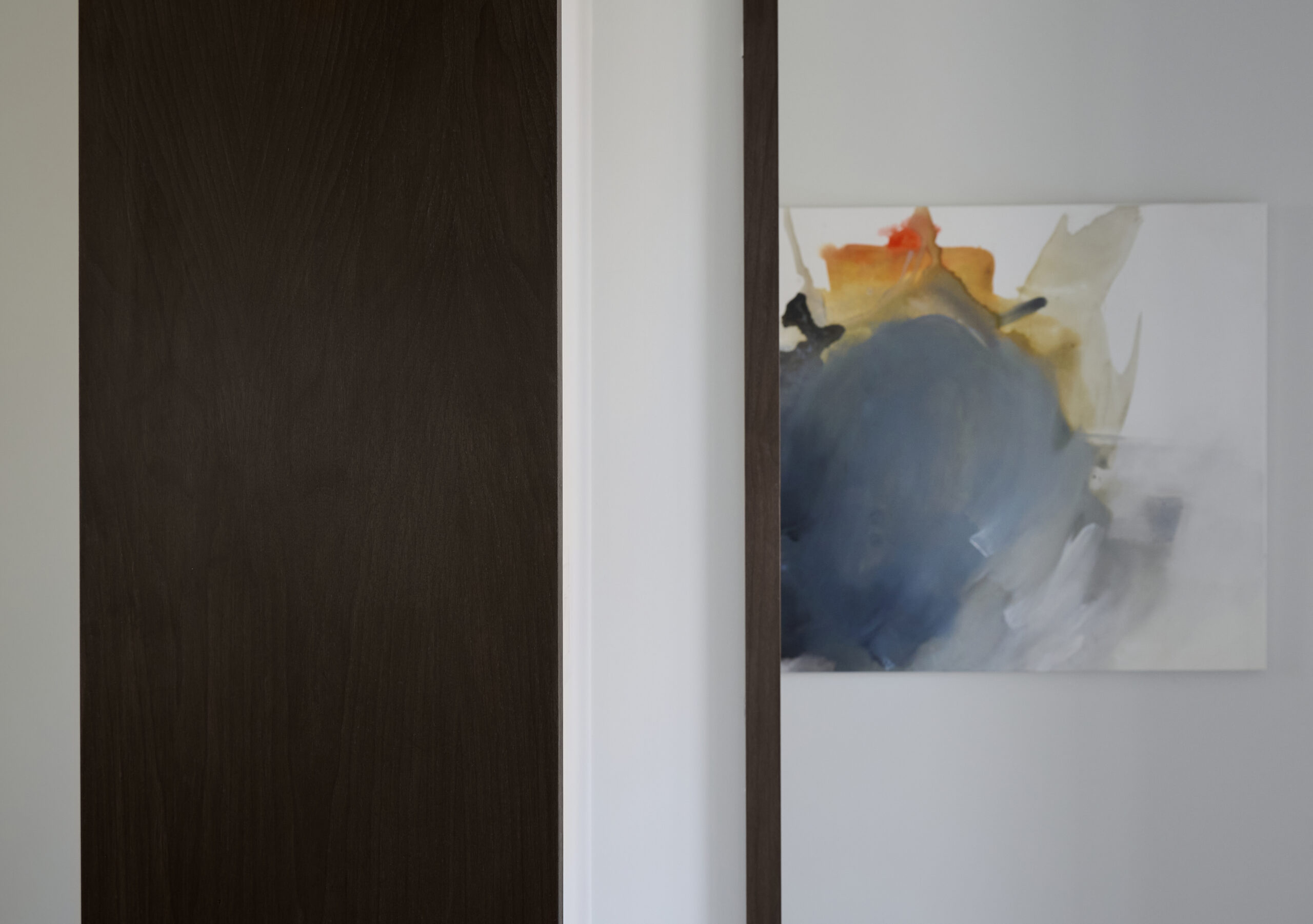 Colourful painting on wall